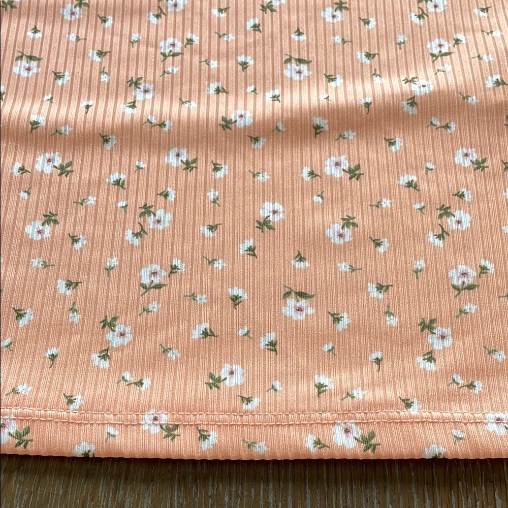 Forever 21 Peach Lace-Trim Dress - Picture 7 of 7